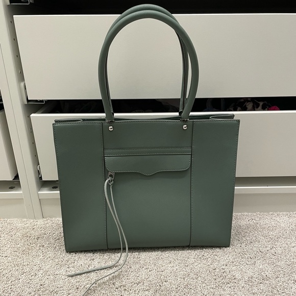 rebecca minkoff / large MAB tote / limited edition sage color - Picture 6 of 7